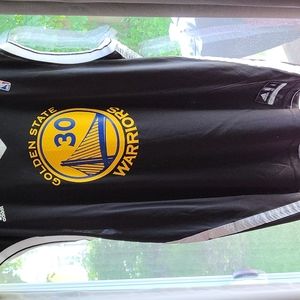 Adidas Steph Curry Golden State Warriors NBA Basketball Jersey